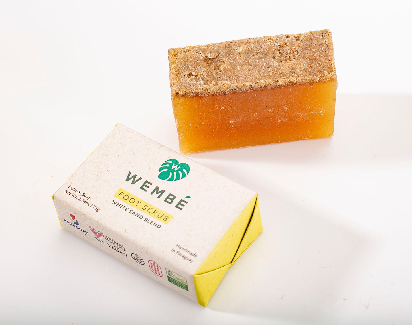 Wembé White Sand Foot Scrub