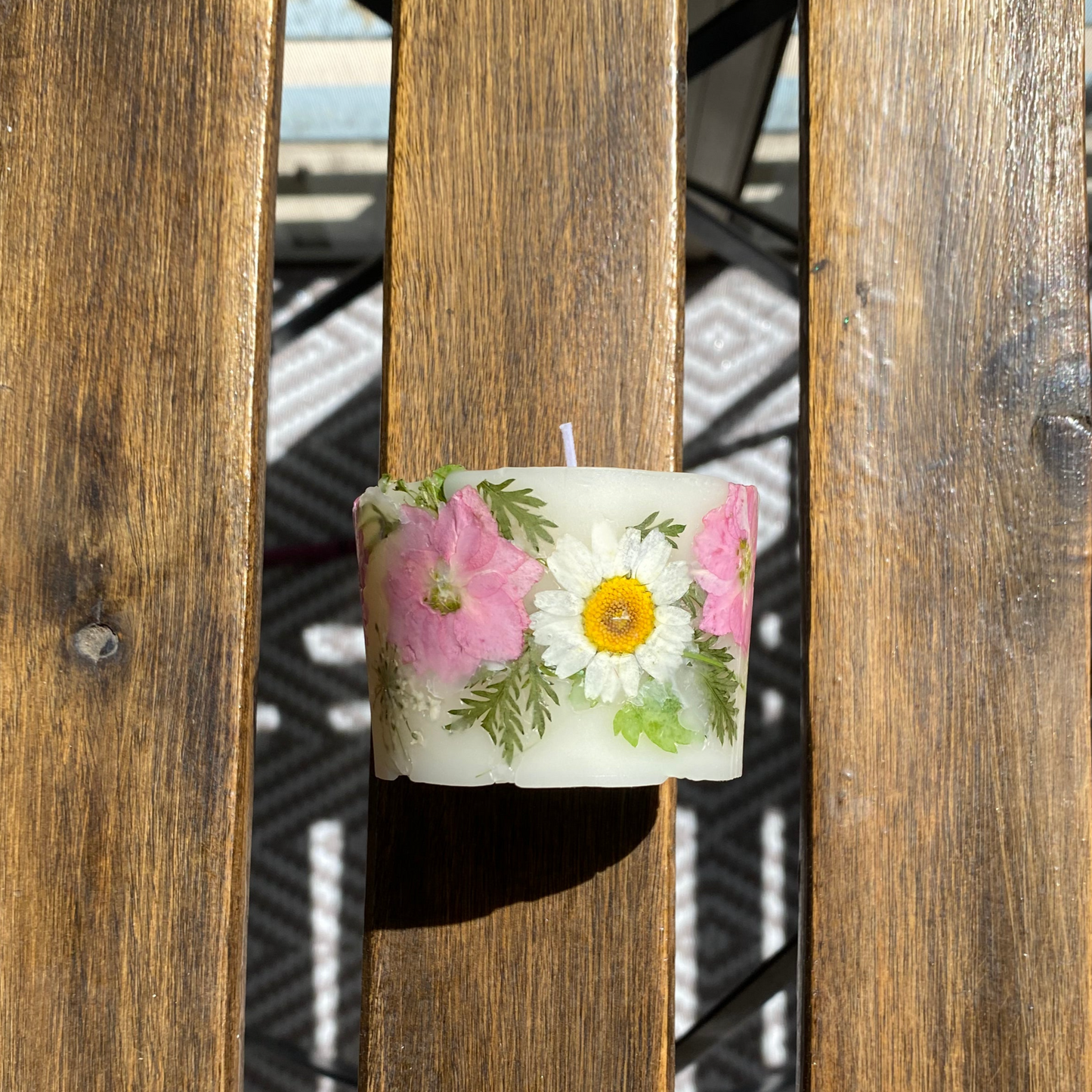Dried Flower Candles