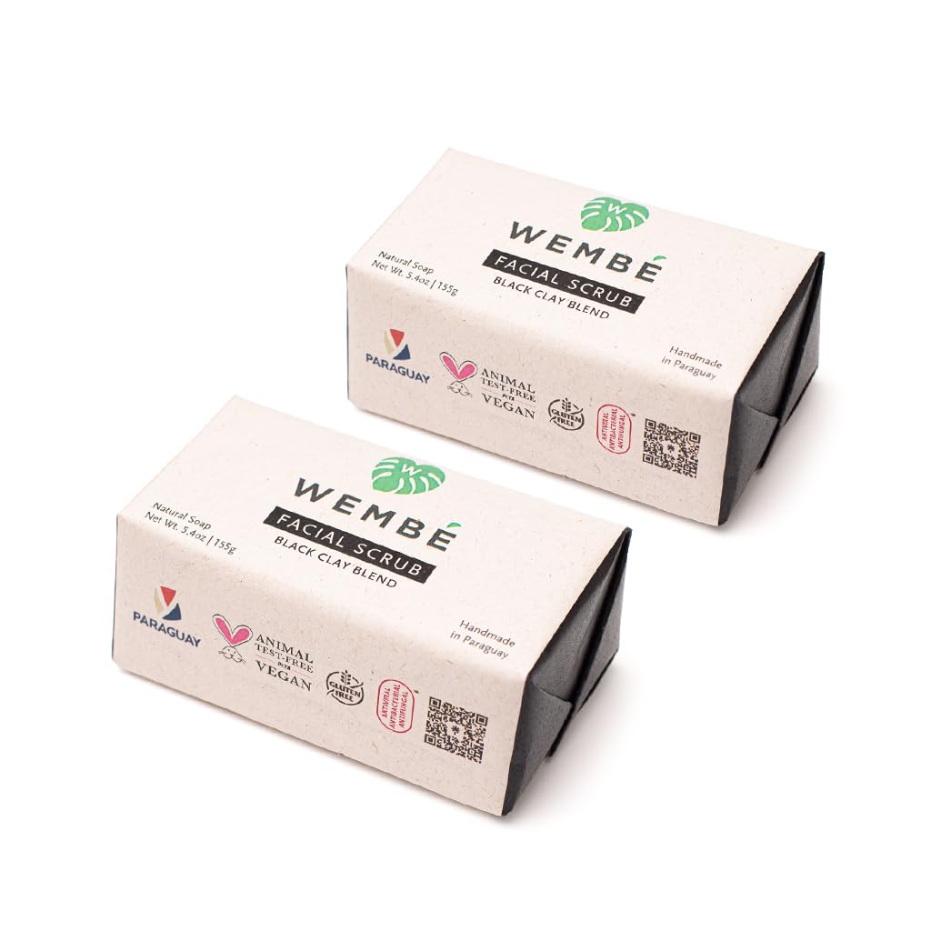 Wembé Large 2-Pack Natural Soap Bar