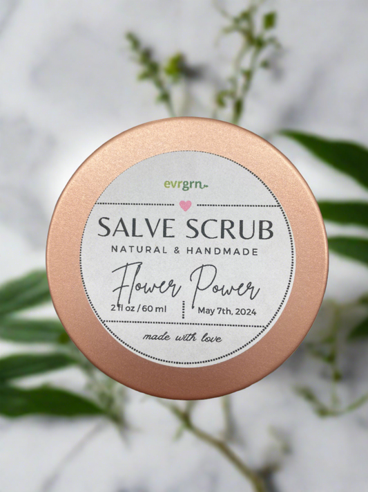 Salve Scrub Flower Power