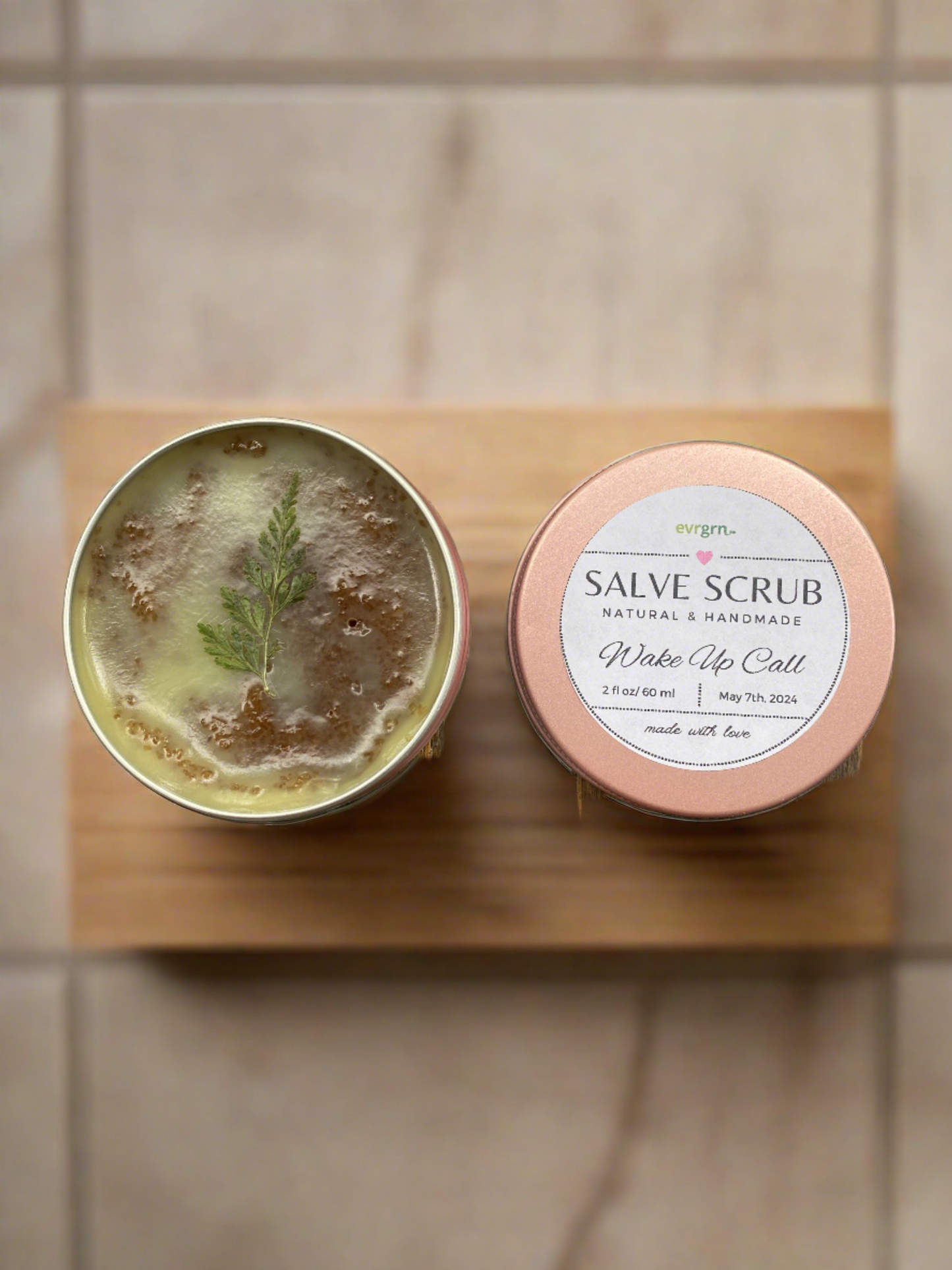 Salve Scrub Wake Up Call